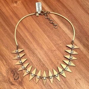 J.Crew | Spiky Collar Necklace | 18” Adjustable
